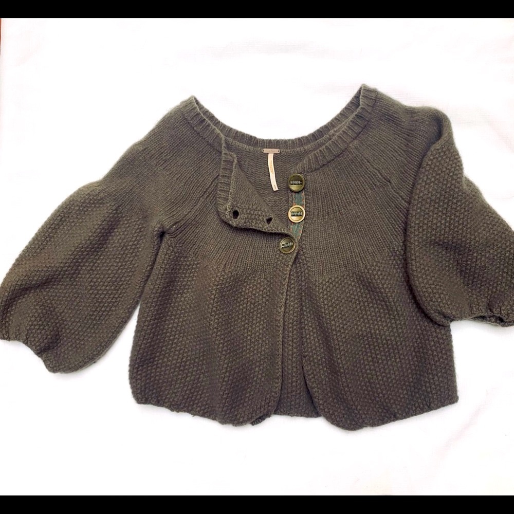 Free People cropped cardigan